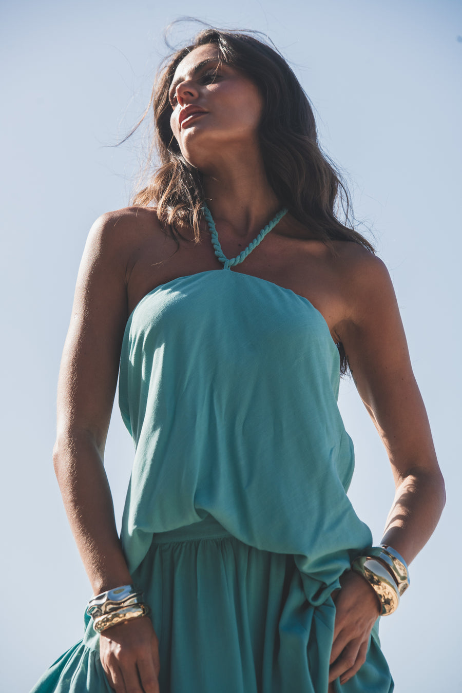 Blusa Azul Conexão