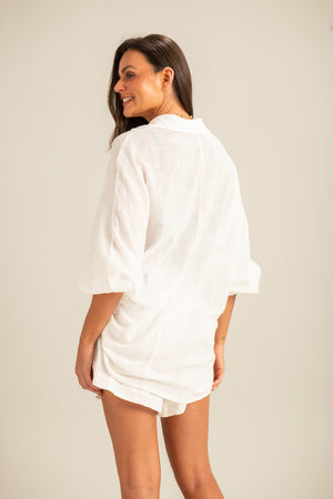 Shorts Curto Off White Brisa