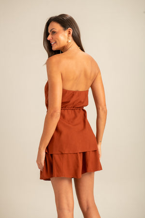 Blusa Marrom Conexão