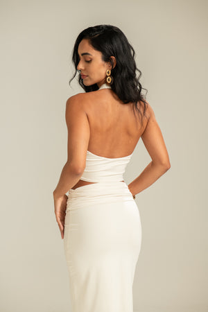 Top Off White Múltiplas Amarrações Arpoador