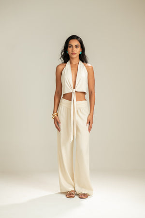 Top Off White Múltiplas Amarrações Arpoador